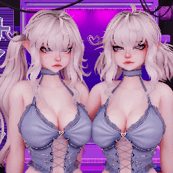 Luna's Duo Ponytails for VRChat