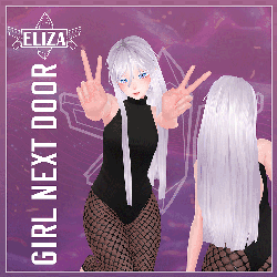Girl Next Door Hair [Game Asset]