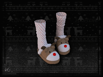 holiday slippers ❅