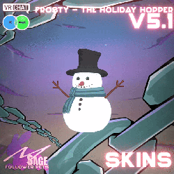 [Pet.34][SKIN 2] Frosty - The Holiday Hopper - Follower Pets v5.0+ [Tier 3]