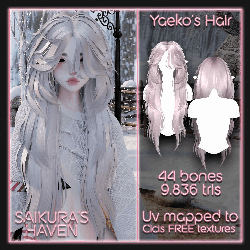 Yaeko's Long Hair for VRChat