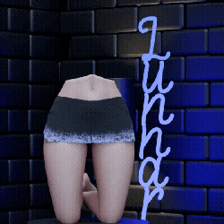 Ripped Mini Skirt