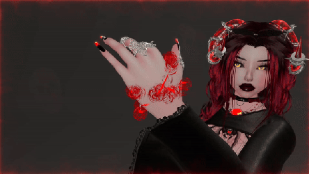 Bloodorb hand particles