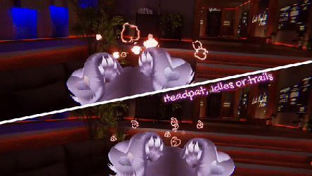 Headpats/Idle Heart Particles