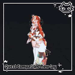 🔵🟢 Quest Comptible Flow Toy ☁️ Cloud Portals ☁️ PC/Quest 🟢🔵 90 prefabs ☁️ Quest 'Ribbon'