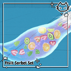 ── ⋆˚୨🍋🍓 Fruit Sorbet Set!🍓🍋୧⋆。˚ Fruit Ears and Tail ୧⋆。 ── ⋆˚୨ VrChat Asset ୧⋆。🍋🍓🍋୧⋆。˚