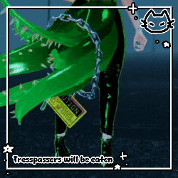 ⚠️ TRESPASSERS WILL BE EATEN ⚠️ Monster Tail ⚠️VrChat Asset
