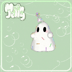 Spookles the Party Ghost | Follower, Plushie (Nitro Free)