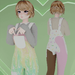 M Set | Overalls, Comfy Outfit (Nitro Free)
