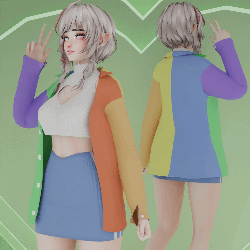 Peach Set | Casual Outfit (Nitro Free)