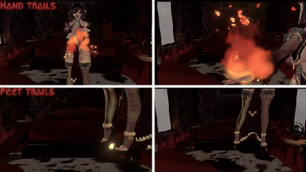 Fire Hands & Feet ParticleTrails