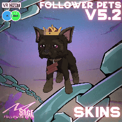 [Pet.29][SKIN 1] King Choco - The Coco Yorkie - Follower Pets v5.0+ [Tier 2]