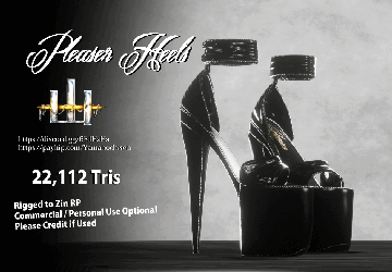 山 YV Pleaser Heels | RP