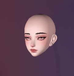 « Be my valentine » Amelia head textures