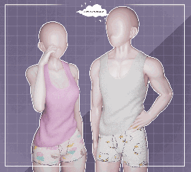 Lazy Day Boxers & Tanktop Set 