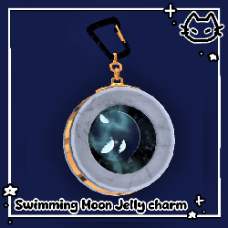 🪼Moon Jelly Tank Charm 🪼 Hip Tank 🪼 Aquarium 🪼 Mouth Charm