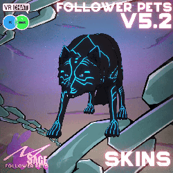 [Pet.45][SKIN 1] Fenrir - The Dire Wolf - Follower Pets v5.0+ [Tier 1]
