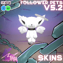 [Pet.24][SKIN 2] Val - The Angelic Kitten - Follower Pets v5.0+ [Tier 2]