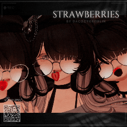 Strawberry set - Commercial & Personal license