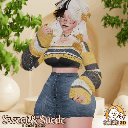 Sweet & Suede 3pc Set (Egirl - 13 Textures - PRIDE)