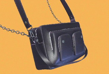 Chain Decored Shoulder Bag