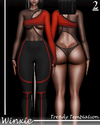 • Trendy Temptation • VRCHat Asset • Commercial License •