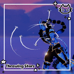 𖣘 THROWING STARS 𖣘 Blade Flow Toy 𖣘 VrChat Asset