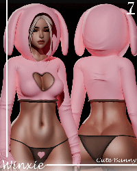 • Cute Bunny • VRCHat Asset • Commercial License •