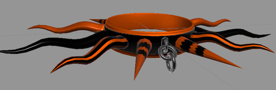 PC Quest materials kennelworks spiked jester collar