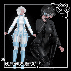 🌐 CYBER TWILIGHT 🌐 Cyber Bodysuit 🌐VrChat Asset