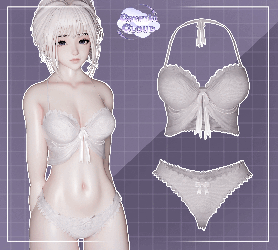 Cute top and panties set [NITRO FREE]