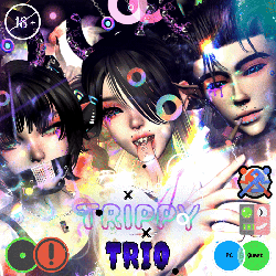 Trippy Trio (Human and Furry)