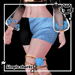 ˚‧｡⋆🌻Simple shorts🌻⋆｡‧˚ Free ˚‧｡⋆🌻⋆｡‧˚ VRBase Egirl