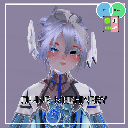 ⭑💻 DIVINE MACHINERY 💻 ๋࣭ ⭑ ( PC / QUEST / VRCFT / GOGOLOCO / CLONE / APARTMENT )