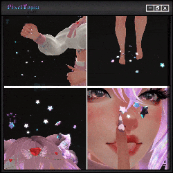 3D Stars Particle Set