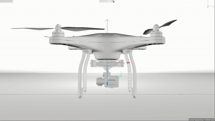 c4d dj drone octane and redshift animation project file download