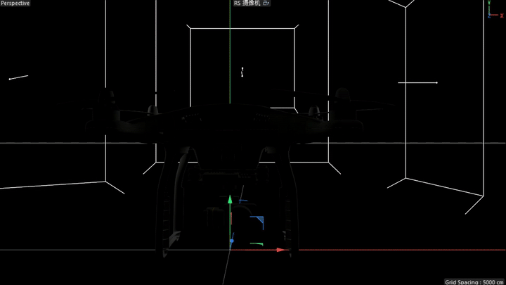 c4d dj drone animation project file download