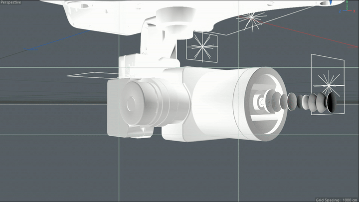 c4d dj drone animation project file download