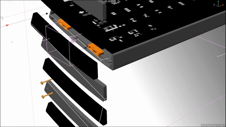 scarica il file del progetto di animazione c4d