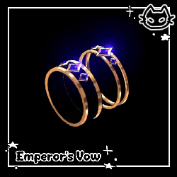  ⚜️ EMPEROR'S VOW ⚜️ FREE WEDDING RINGS ⚜️NINE & TEN'S RINGS