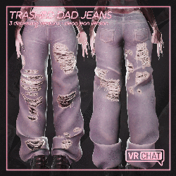 "Trashed Dad Jeans" for VRChat