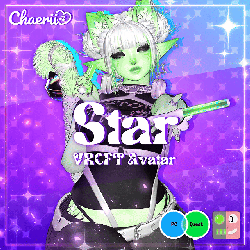 Star by Chaerii 💗 VRCFT | PC & QUEST | Avatar