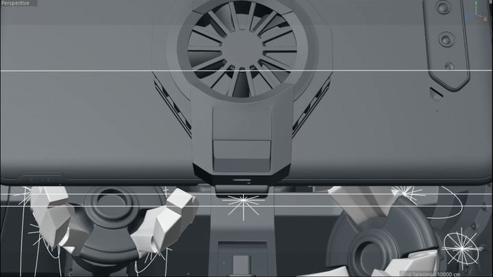 c4d and octane Asus 5 Mobile Phone Animation