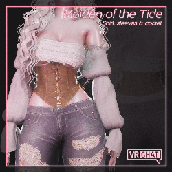 "Maiden of the Tide" Corset Top Set for VRChat