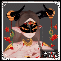 Celestial Bloom - Masquerade Mask