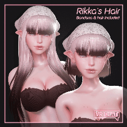 Rikka's Bandana Hair Duo for VRChat