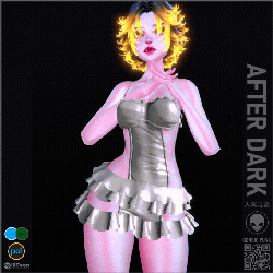 LOVELY LIST DRESS VRCHAT