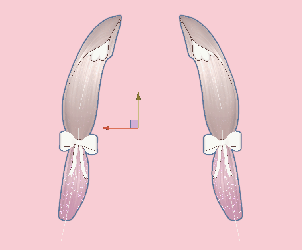 ౨ৎ˚˖ bunny ears with ribbons  ! ⤶