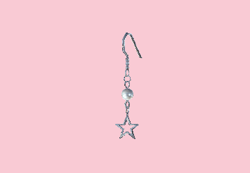 ☆ pearly star earrings ☆