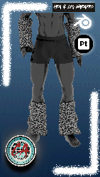 Animal Print Arm/Leg Warmers